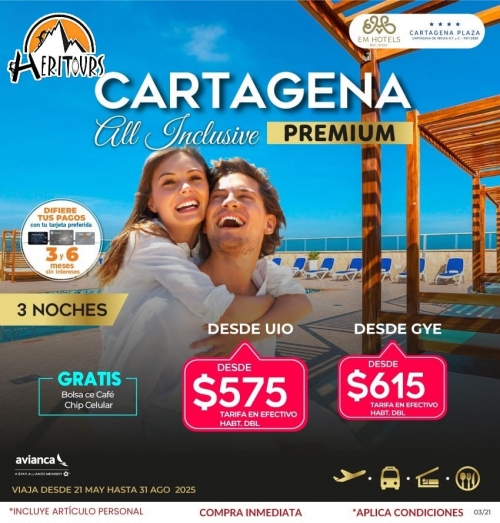 CARTAGENA ALL INCLUSIVE PREMIUM