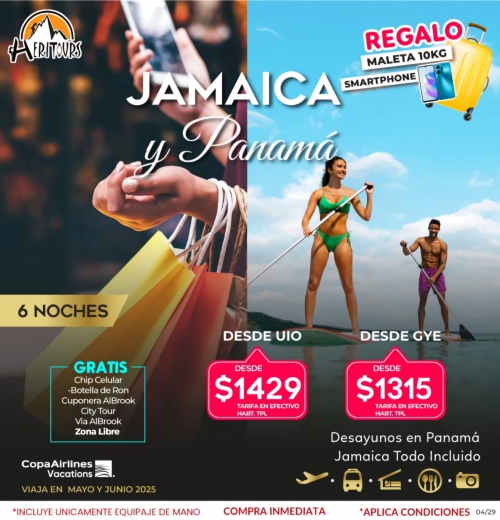 JAMAICA Y PANAM 