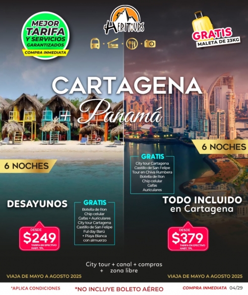 CARTAGENA + PANAM 