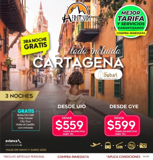 CARTAGENA TODO INCLUIDO 