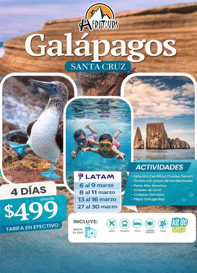 🇪🇨 🏝️🐢 � ISLAS GAL�PAGOS !